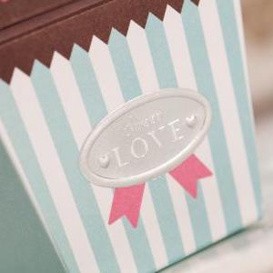 Diy Cupcake / Ice-cream Favor Wedding Box //..