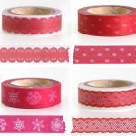 New Pink lace washi masking tape 