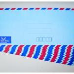 Blue Airmail Envelopes 