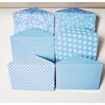6 Tiny Blue Berry Envelope / Pack