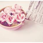 Curly Roses Mulberry Paper Flower / Pack