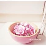 Curly Roses Mulberry Paper Flower / Pack