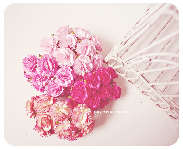 40 Carnation Paper Flower/ Pack